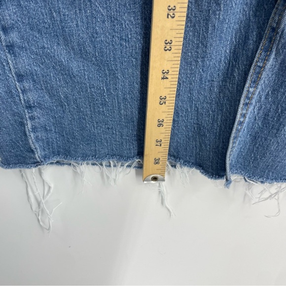 Universal Thread Denim Maxi Skirt High Slit Medium Wash Women’s Size 12 - Picture 5 of 9